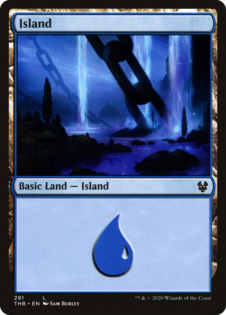 Island (281) Foil - Theros Beyond Death