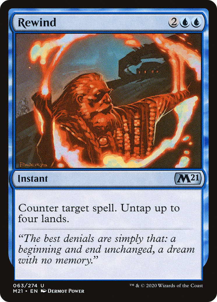 Rewind (063) Foil - Core Set 2021