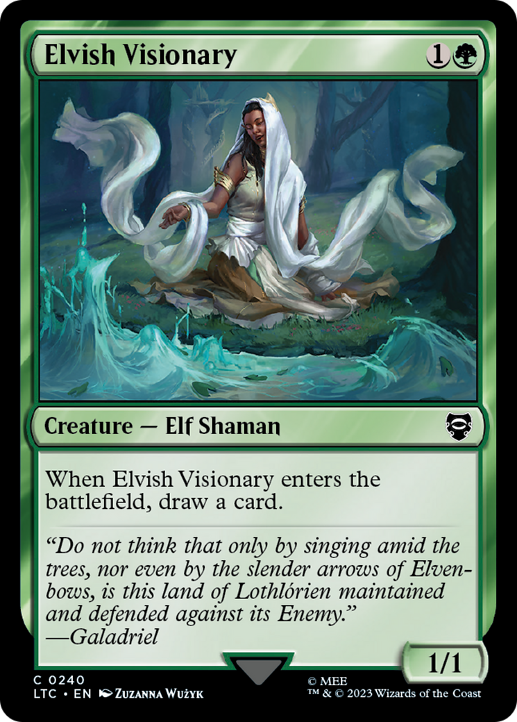 Elvish Visionary (240) - Tales of Middle-earth Commander