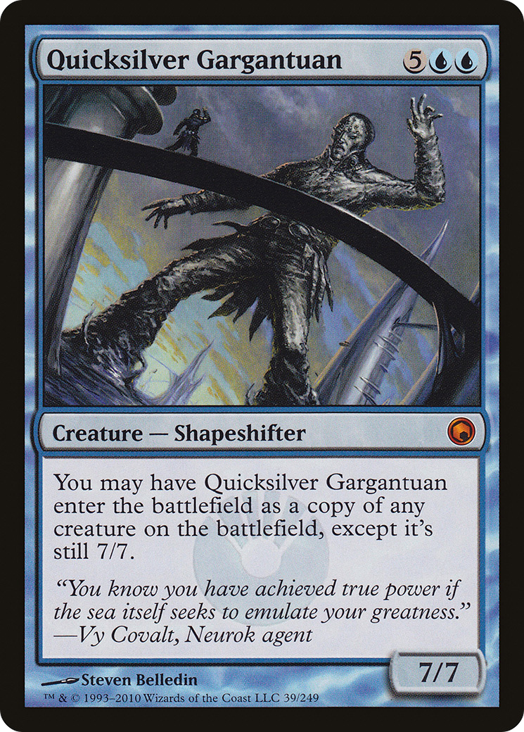Quicksilver Gargantuan (039) - Scars of Mirrodin