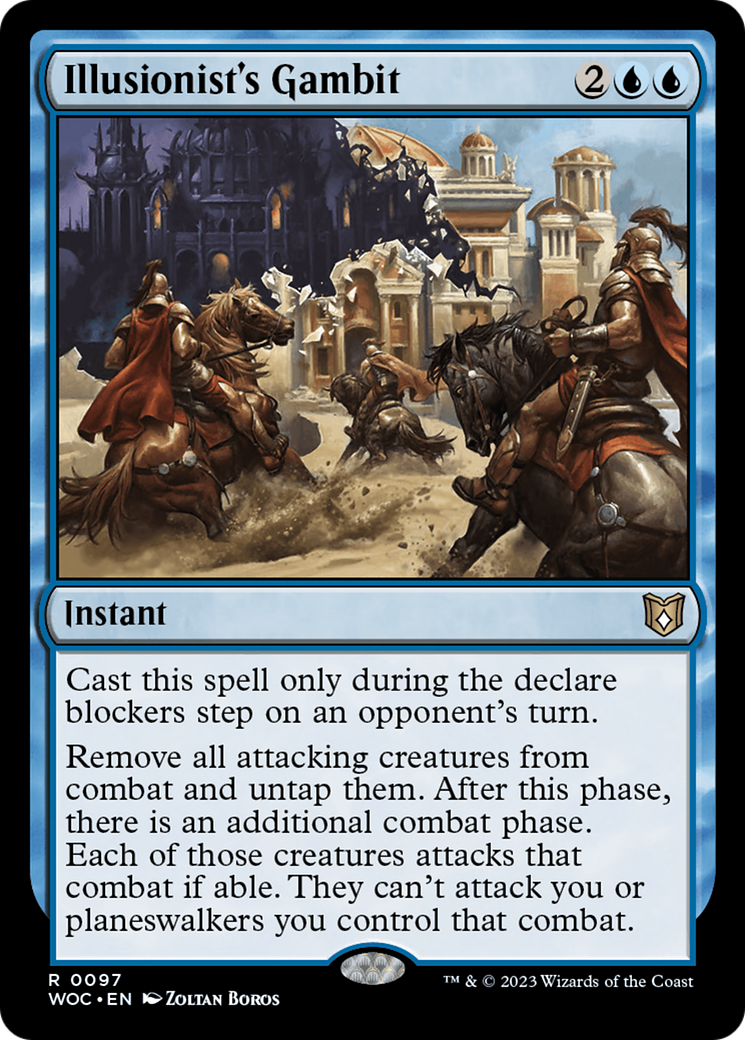 Illusionist's Gambit (097) - Wilds of Eldraine Commander