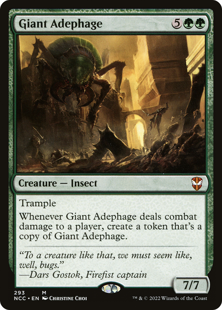 Giant Adephage (293) - New Capenna Commander