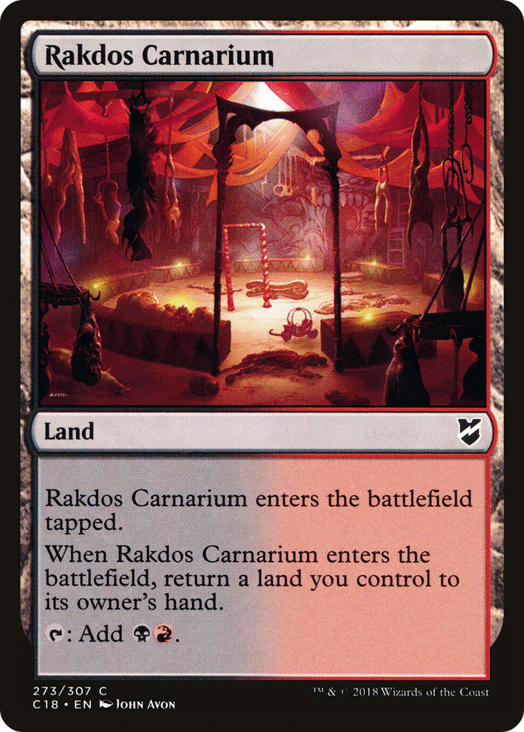 Rakdos Carnarium (273) - Commander 2018
