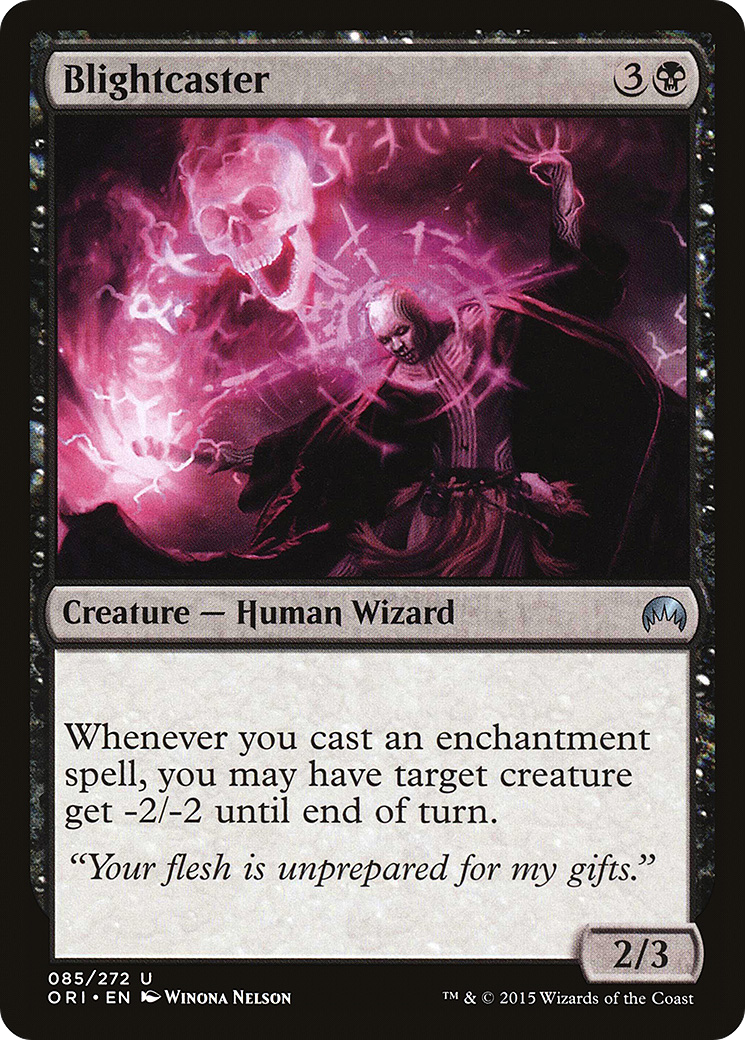 Blightcaster (085) Foil - Magic Origins