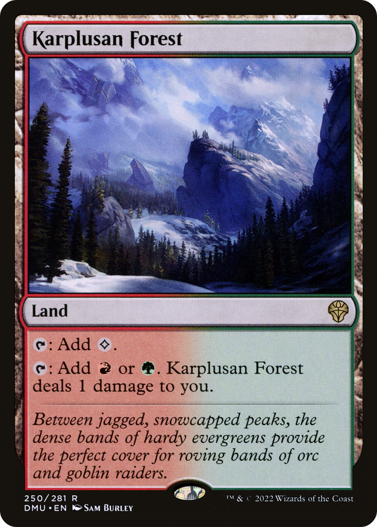 Karplusan Forest (250) - Dominaria United