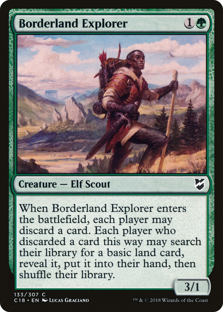 Borderland Explorer (133) - Commander 2018