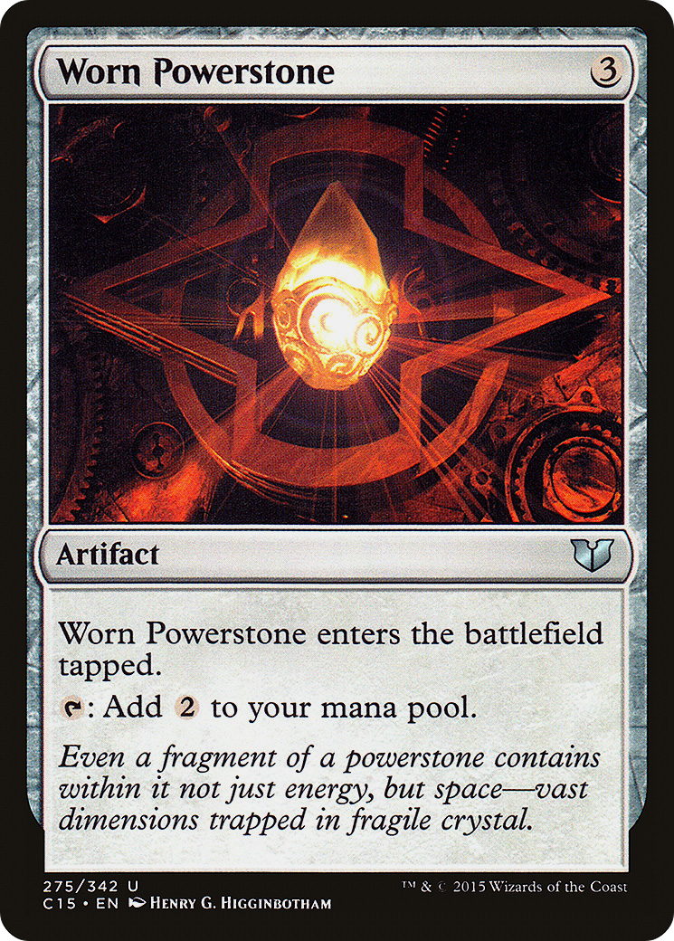Worn Powerstone (275) - Commander 2015