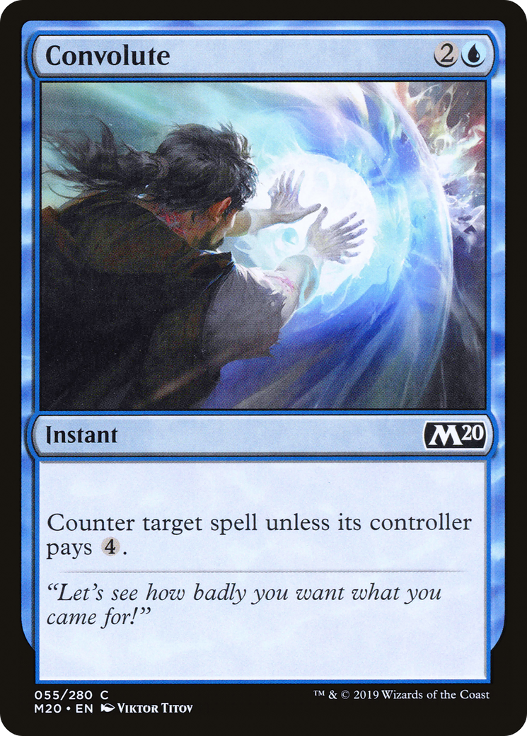 Convolute (055) Foil - Core Set 2020