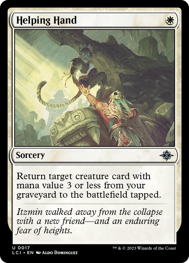 Helping Hand (017) Foil - The Lost Caverns of Ixalan