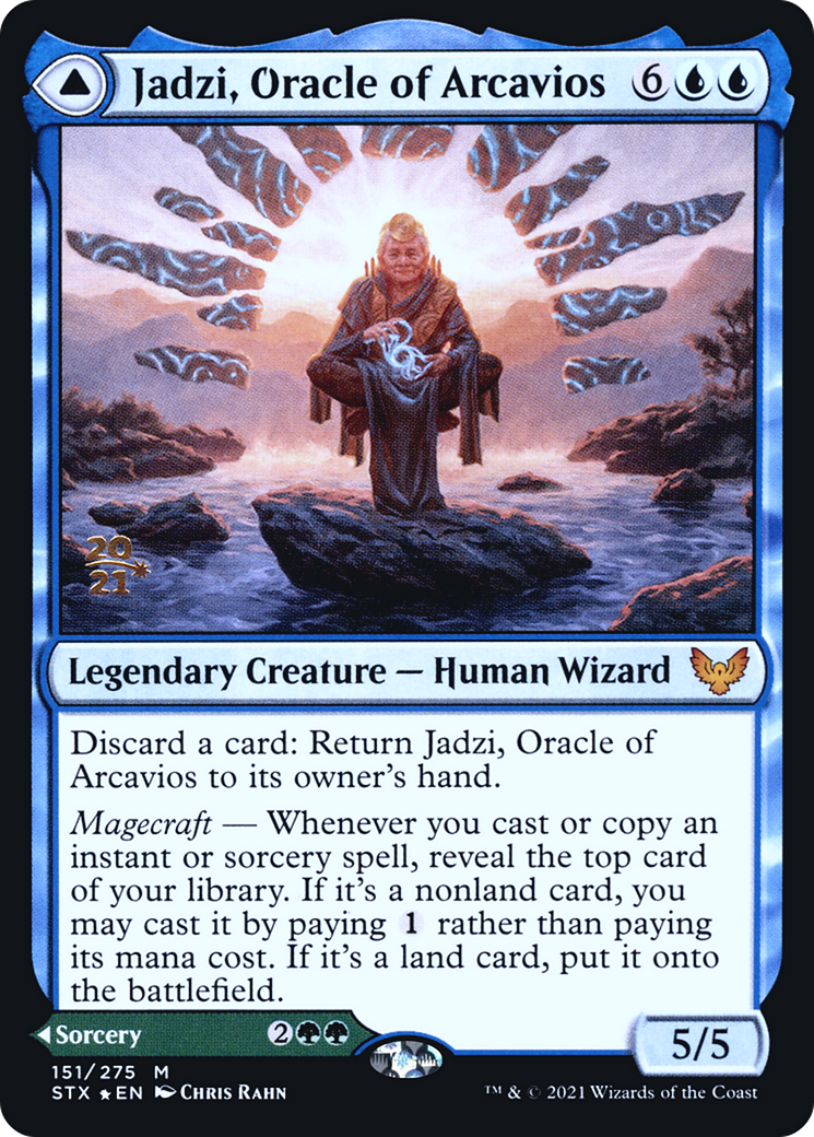 Jadzi, Oracle of Arcavios (151) Foil - Strixhaven: School of Mages Promos