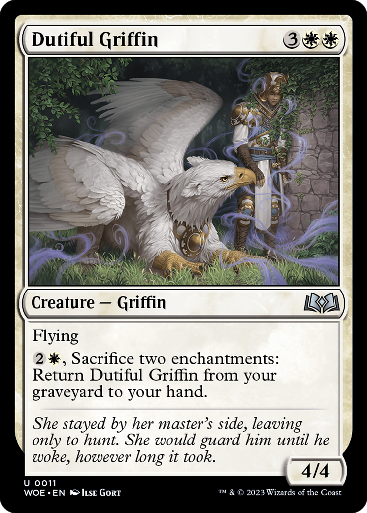 Dutiful Griffin (011) - Wilds of Eldraine