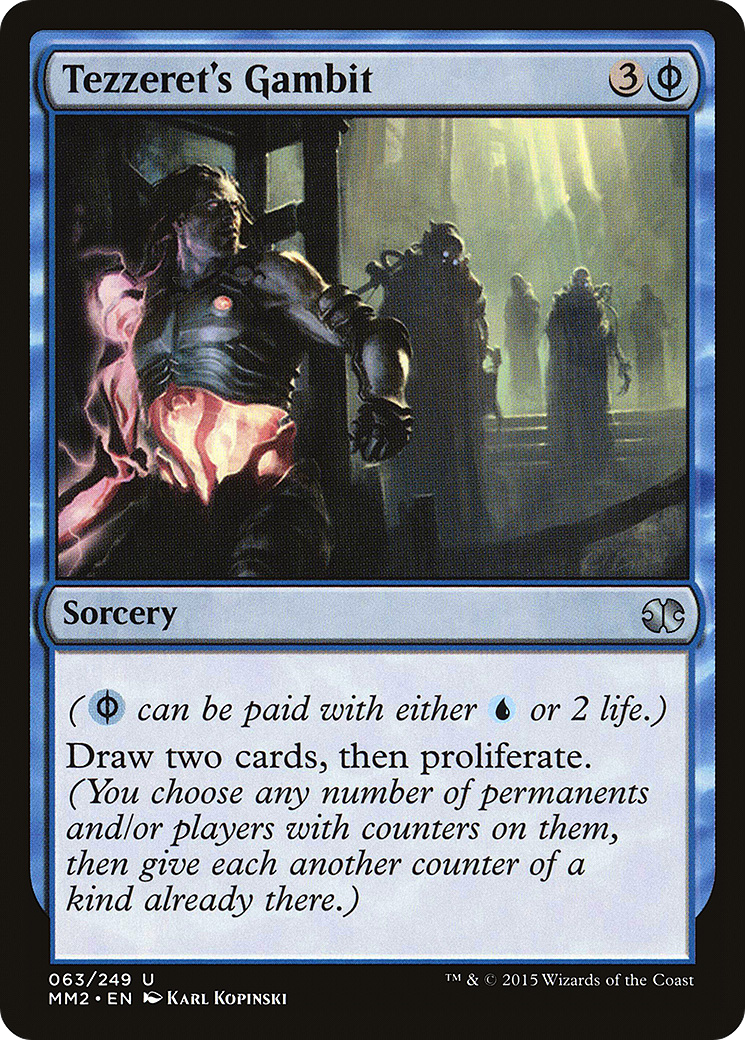 Tezzeret's Gambit (063) Foil - Modern Masters 2015