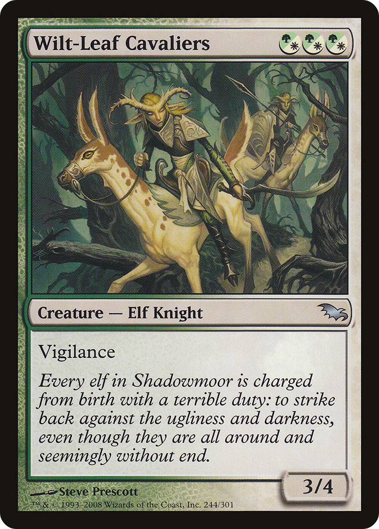 Wilt-Leaf Cavaliers (244) - Shadowmoor