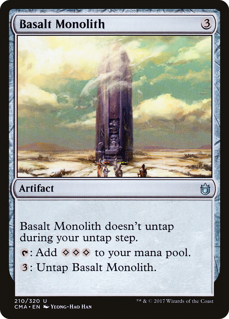Basalt Monolith (210) - Commander Anthology