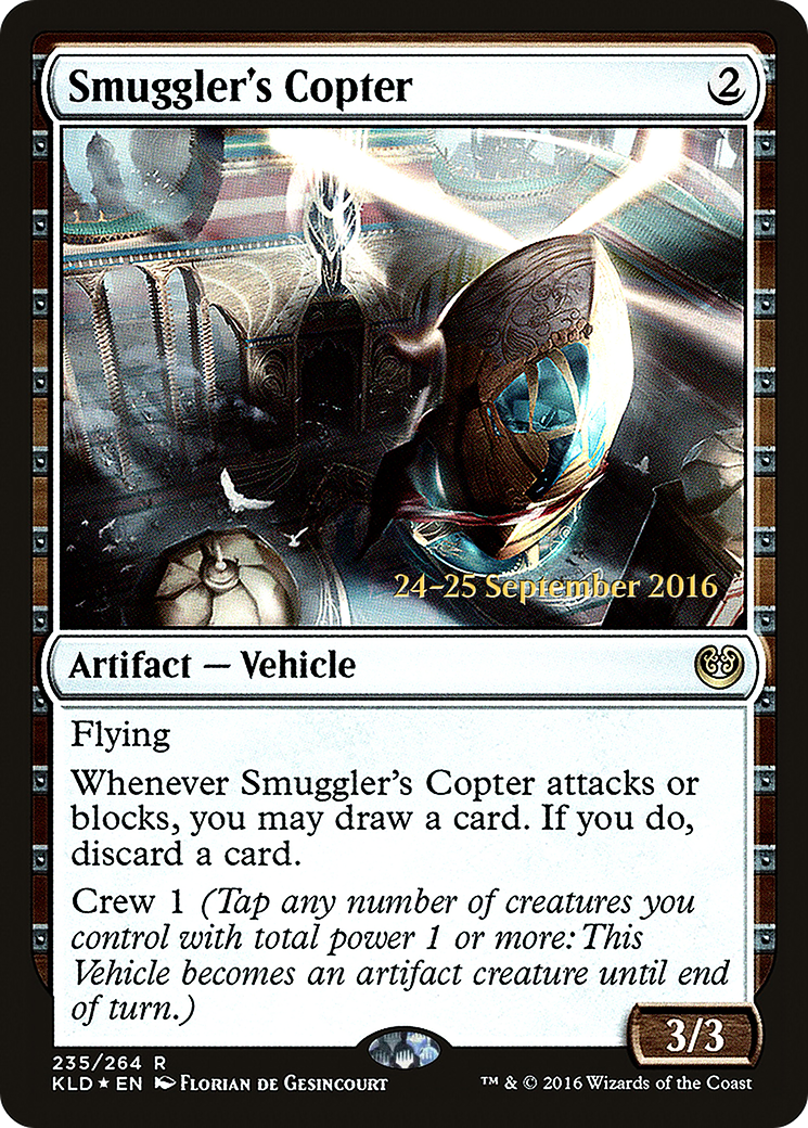 Smuggler's Copter (235) Foil - Kaladesh Promos