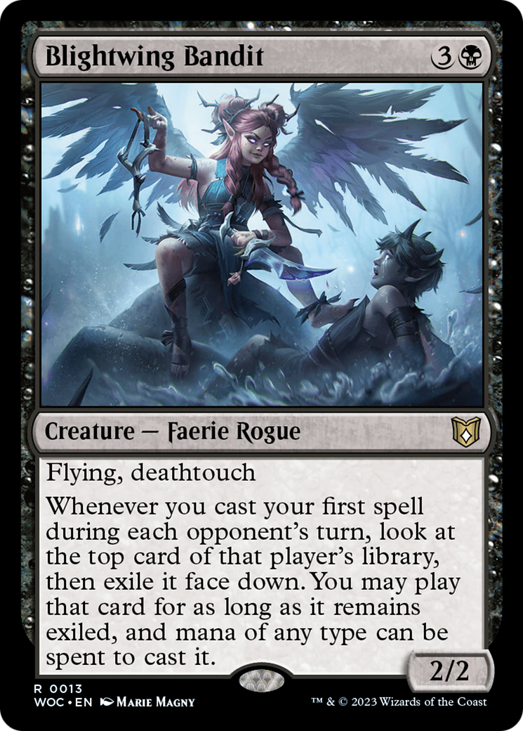 Blightwing Bandit (013) - Wilds of Eldraine Commander