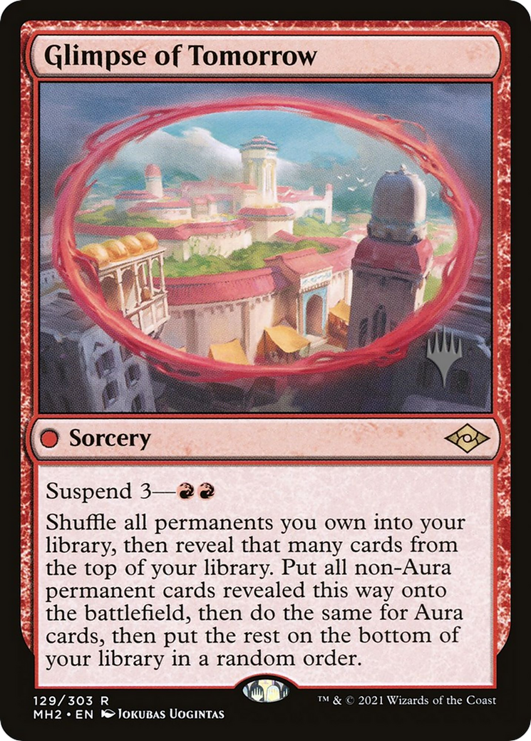 Glimpse of Tomorrow (129p) Foil - Modern Horizons 2 Promos
