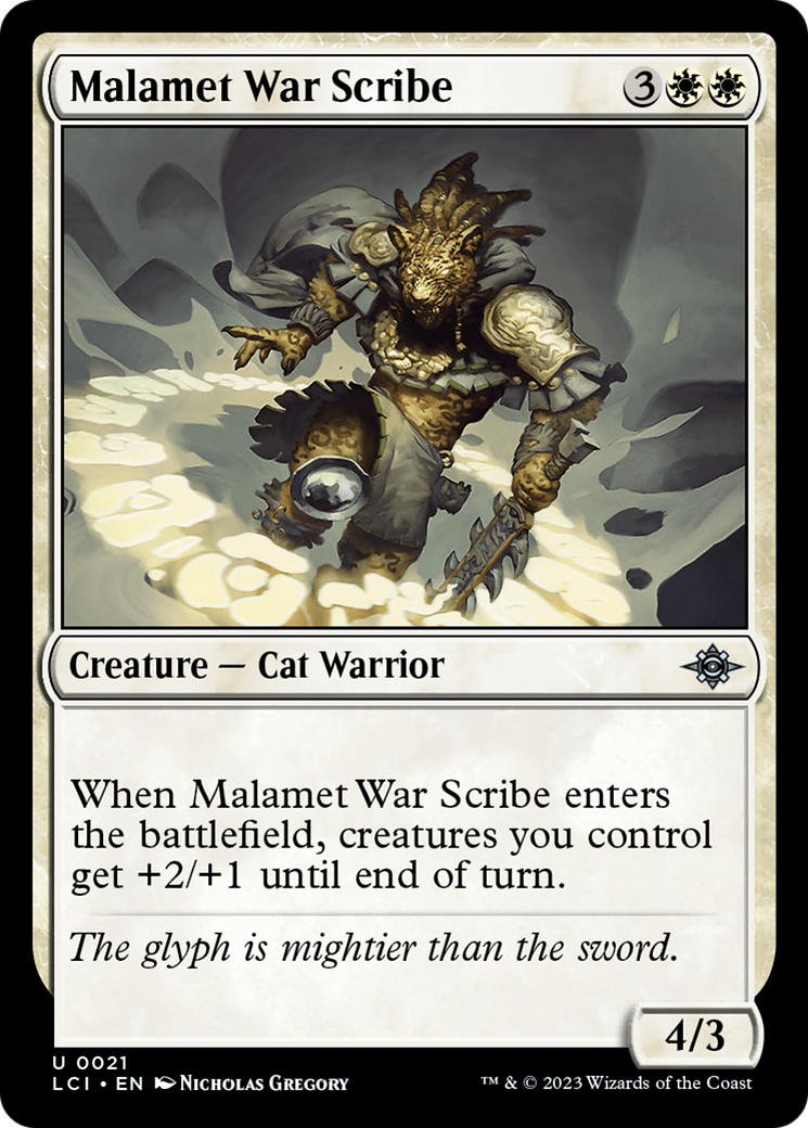 Malamet War Scribe (021) - The Lost Caverns of Ixalan