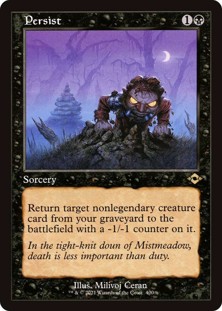 Persist (Retro) (400) Foil - Modern Horizons 2