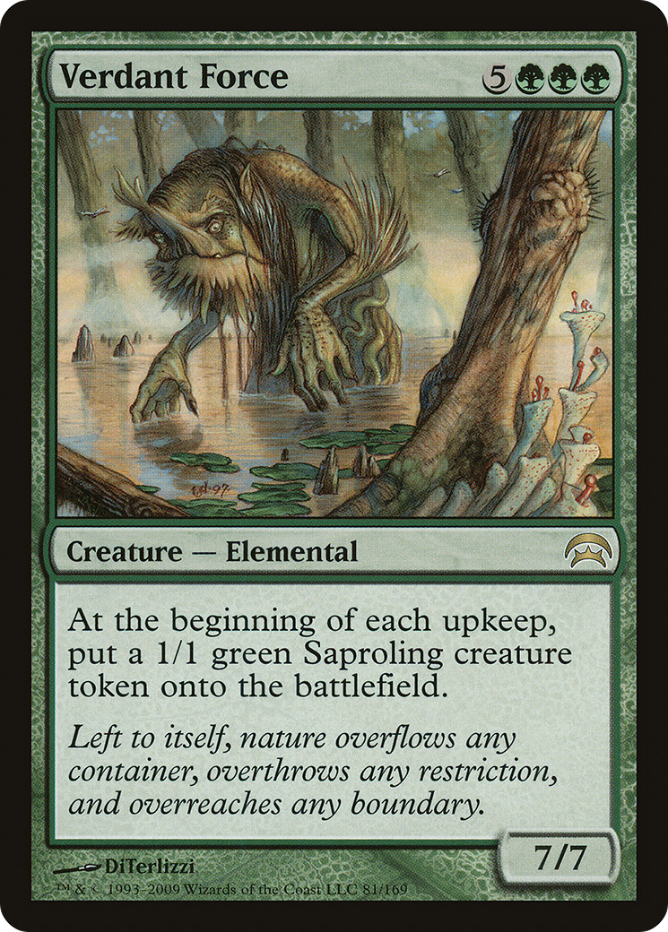Verdant Force (081) - Planechase