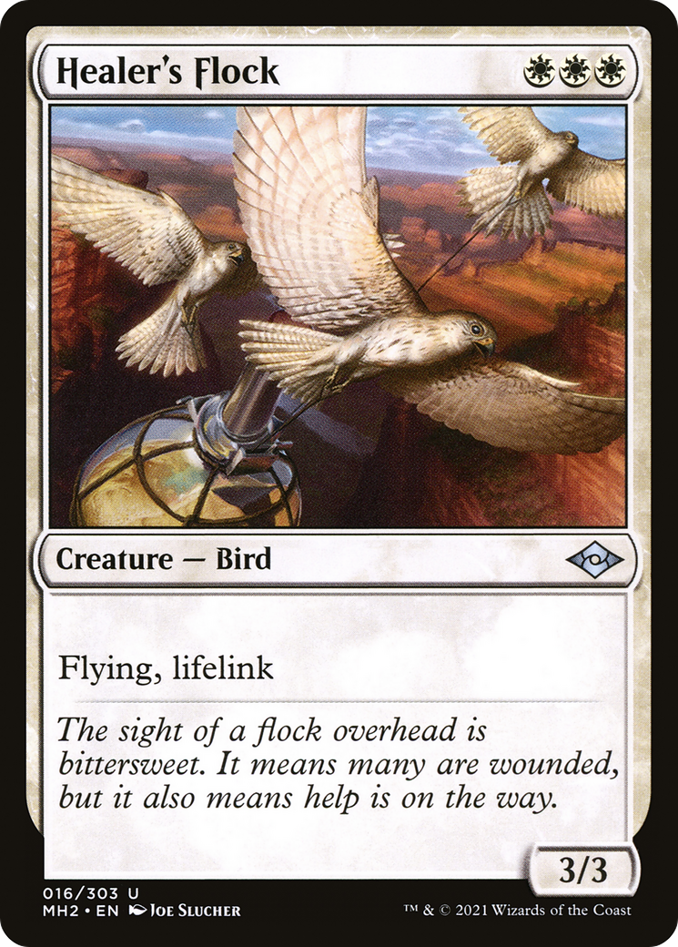 Healer's Flock (016) Foil - Modern Horizons 2