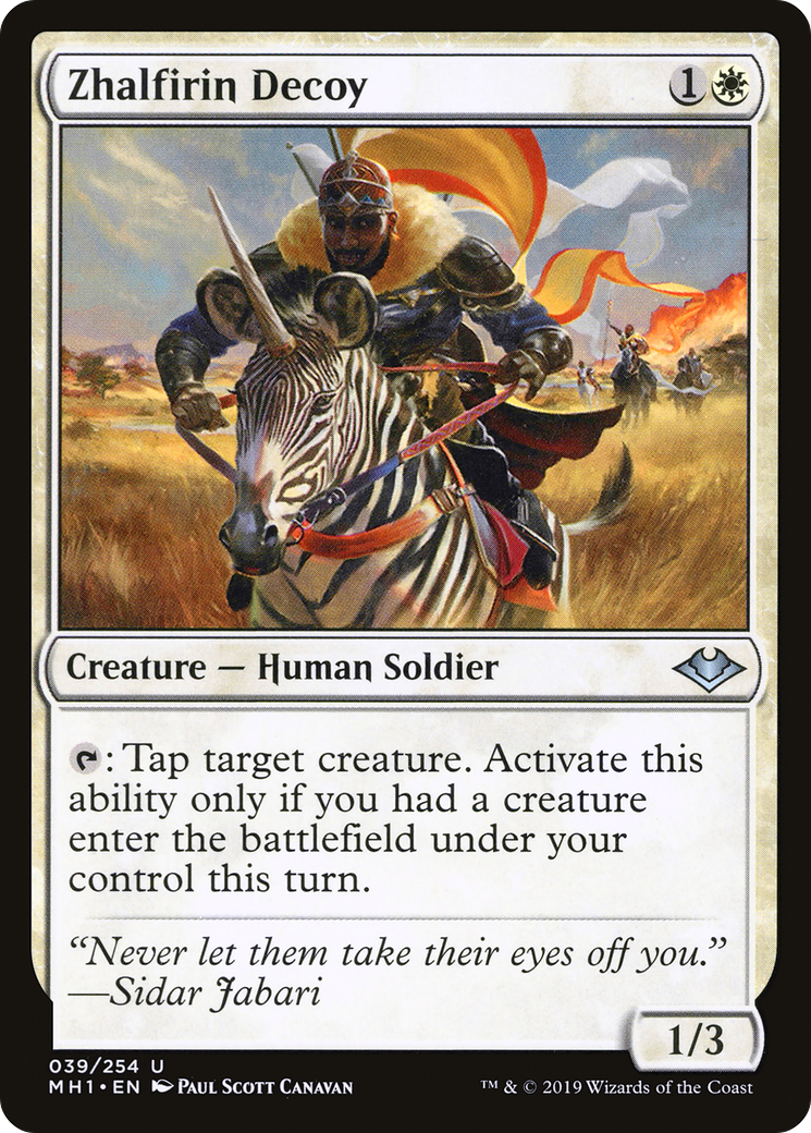Zhalfirin Decoy (039) Foil - Modern Horizons