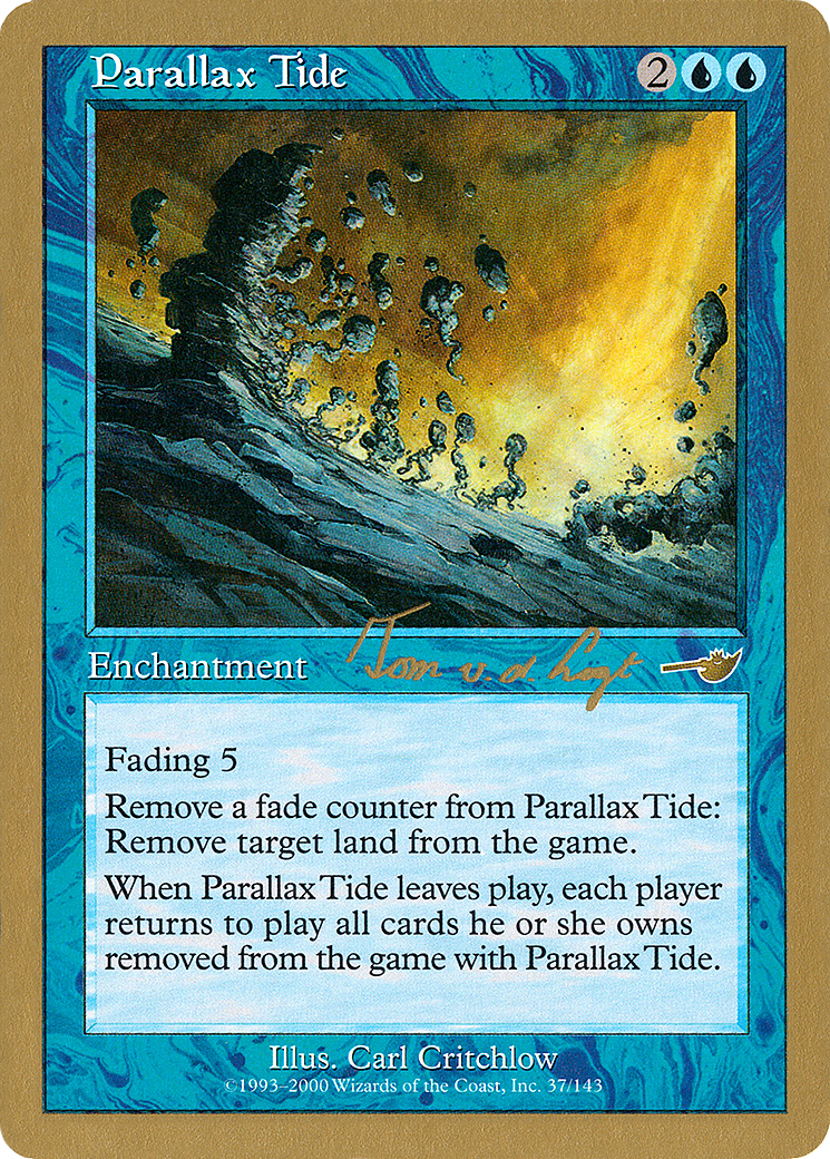 Parallax Tide (Retro) (tvdl37) - World Championship Decks 2000