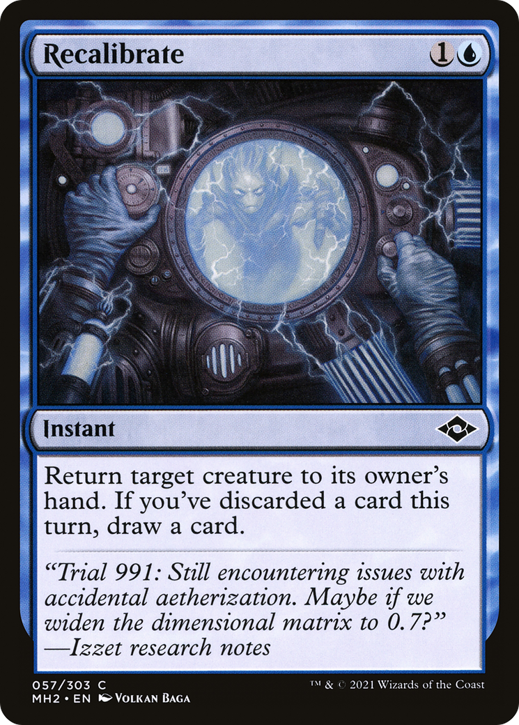 Recalibrate (057) Foil - Modern Horizons 2