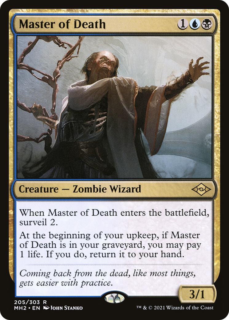 Master of Death (205) Foil - Modern Horizons 2