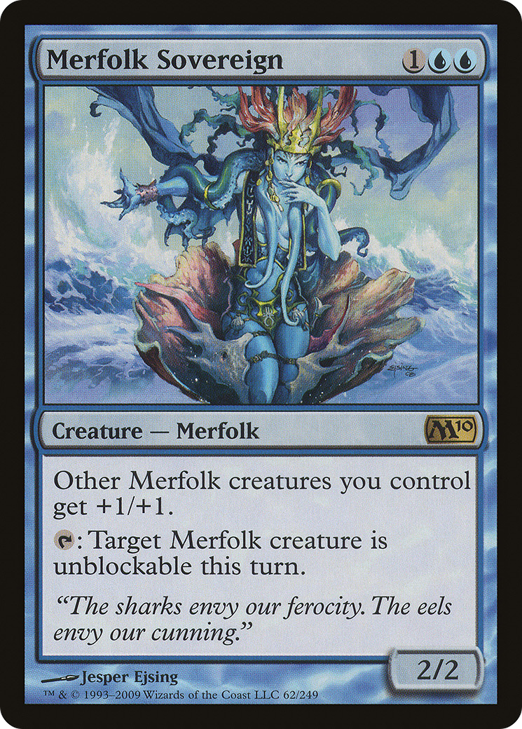 Merfolk Sovereign (062) - Magic 2010