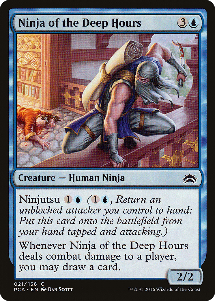 Ninja of the Deep Hours (021) - Planechase Anthology