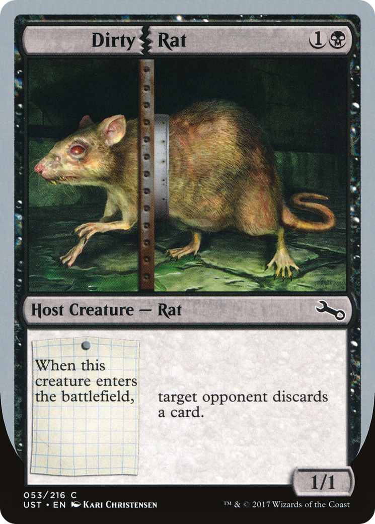 Dirty Rat (053) Foil - Unstable