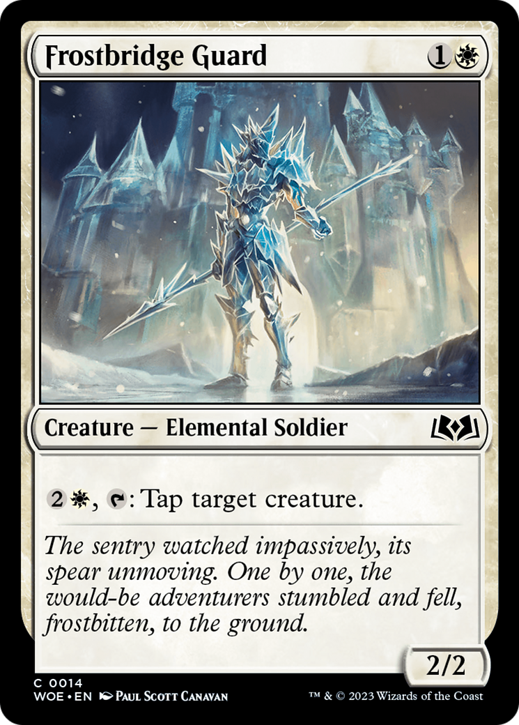 Frostbridge Guard (014) - Wilds of Eldraine