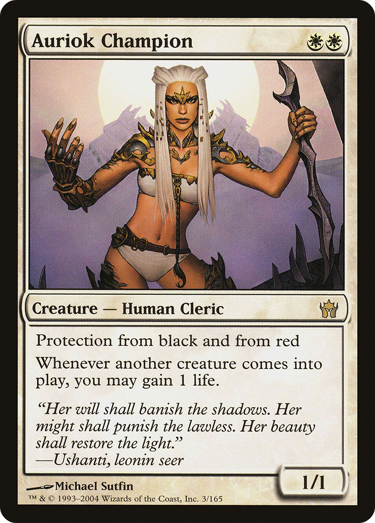 Auriok Champion (003) Foil - Fifth Dawn