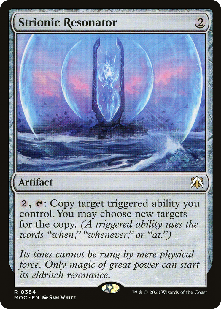 Strionic Resonator (384) - March of the Machine Commander