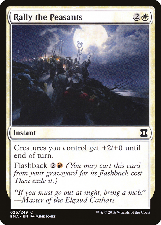 Rally the Peasants (025) - Eternal Masters