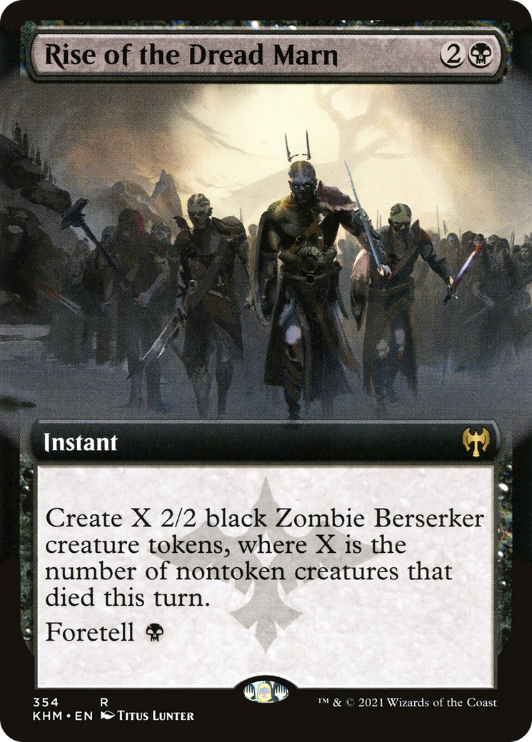 Rise of the Dread Marn (Extended Art) (354) Foil - Kaldheim