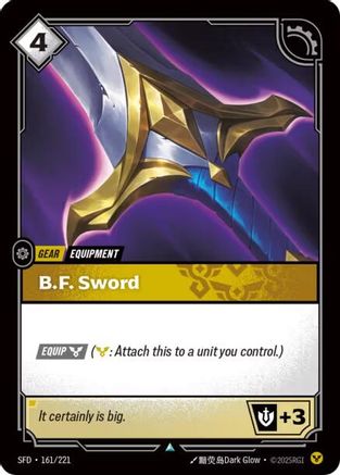 B.F. Sword (161) - Spiritforged