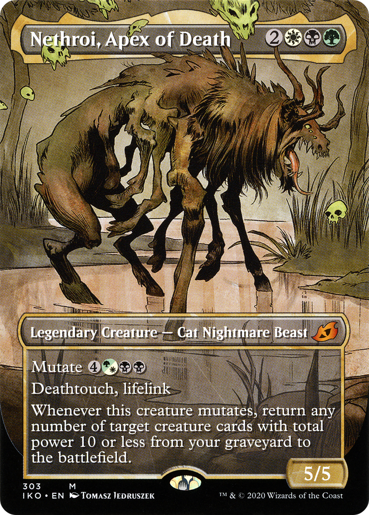 Nethroi, Apex of Death (Showcase) (303) Foil - Ikoria: Lair of Behemoths