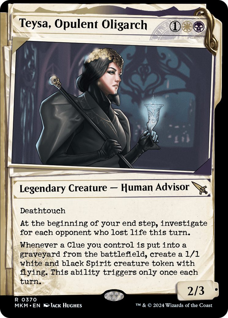 Teysa, Opulent Oligarch (Showcase) (370) - Murders at Karlov Manor