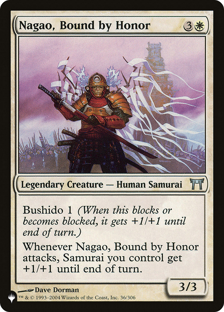 Nagao, Bound by Honor (CHK-36) - The List
