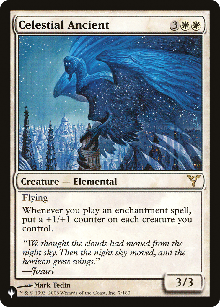 Celestial Ancient (DIS-7) - The List