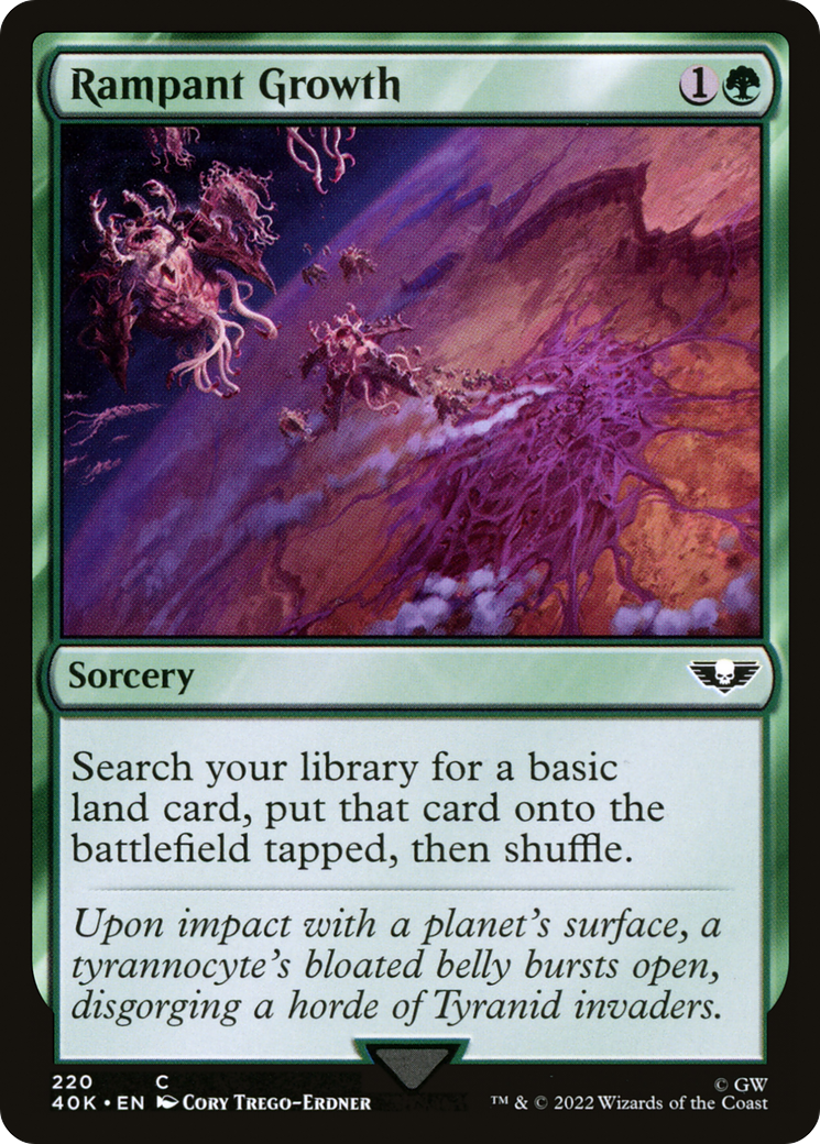 Rampant Growth (220) - Warhammer 40,000 Commander
