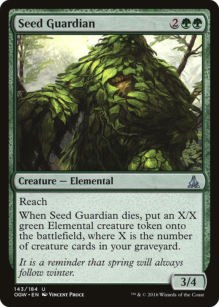 Seed Guardian (143) - Oath of the Gatewatch