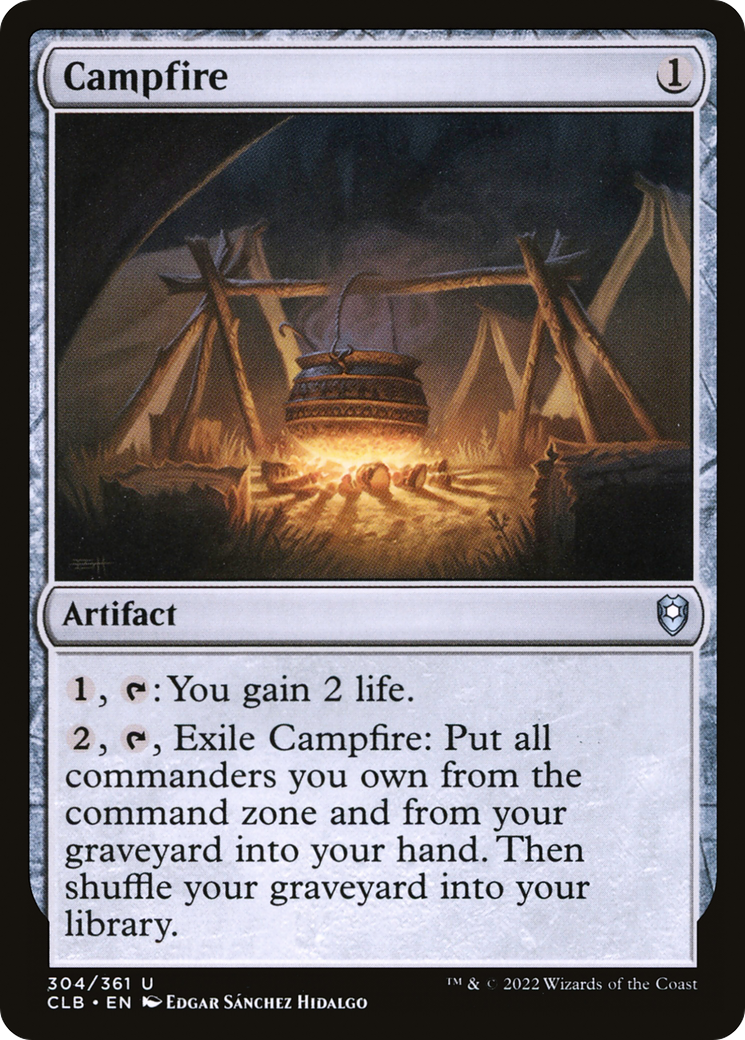 Campfire (304) - Commander Legends: Battle for Baldur's Gate