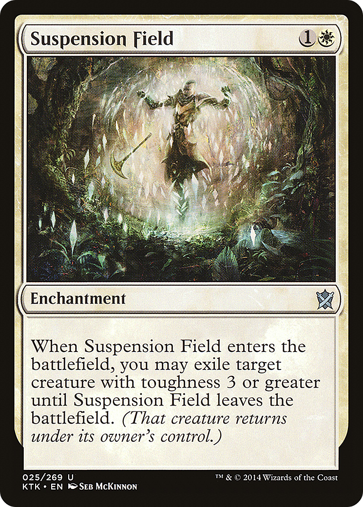 Suspension Field (025) Foil - Khans of Tarkir