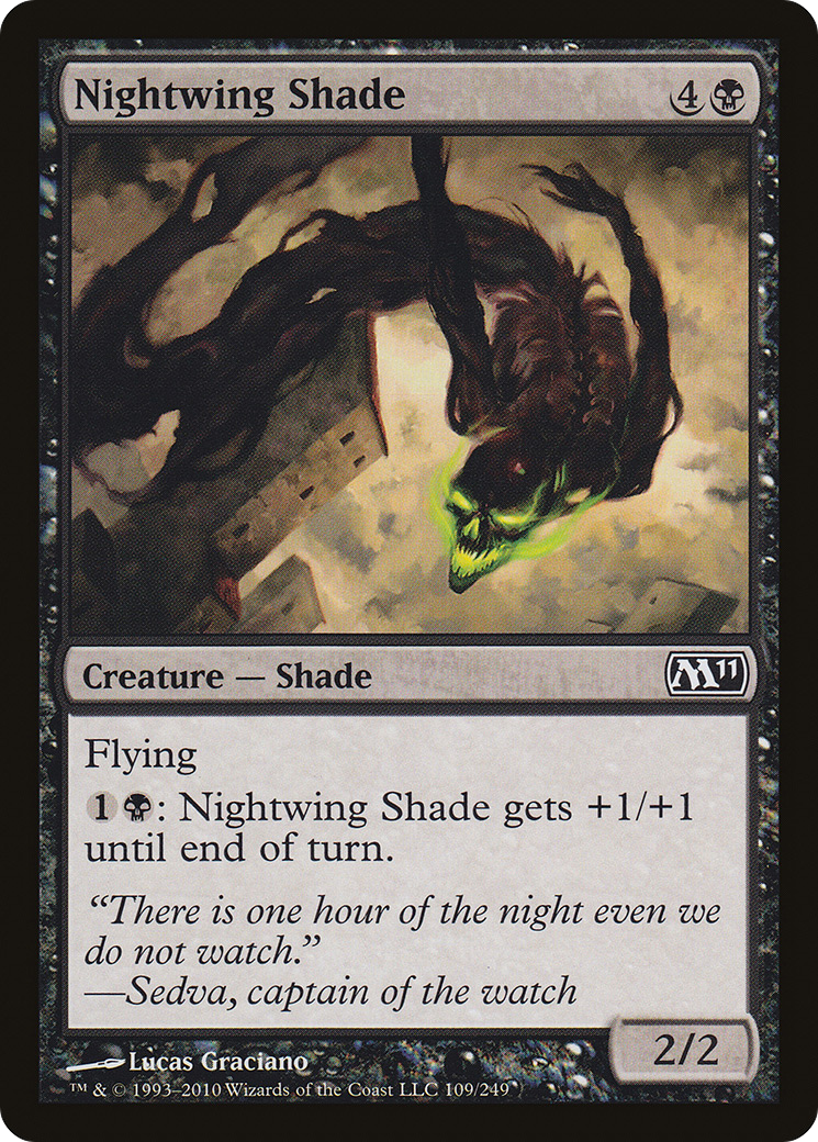 Nightwing Shade (109) Foil - Magic 2011