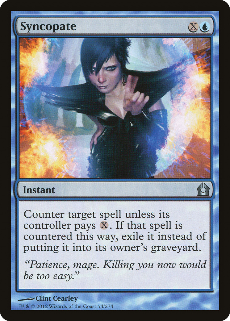 Syncopate (054) Foil - Return to Ravnica