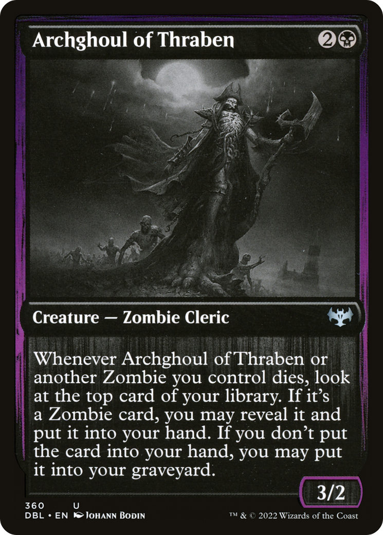 Archghoul of Thraben (360) Foil - Innistrad: Double Feature