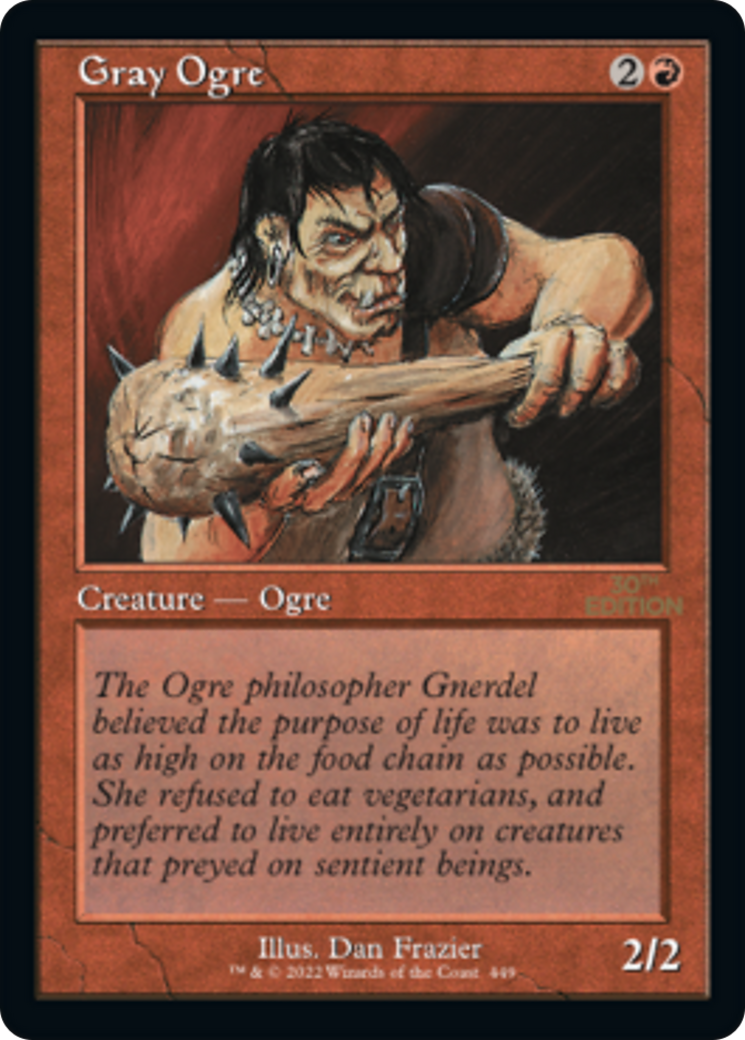 Gray Ogre (Retro) (449) - 30th Anniversary Edition